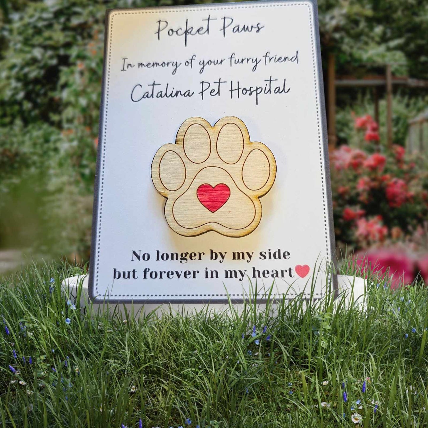 No longer by my side - In memory of your furry friend