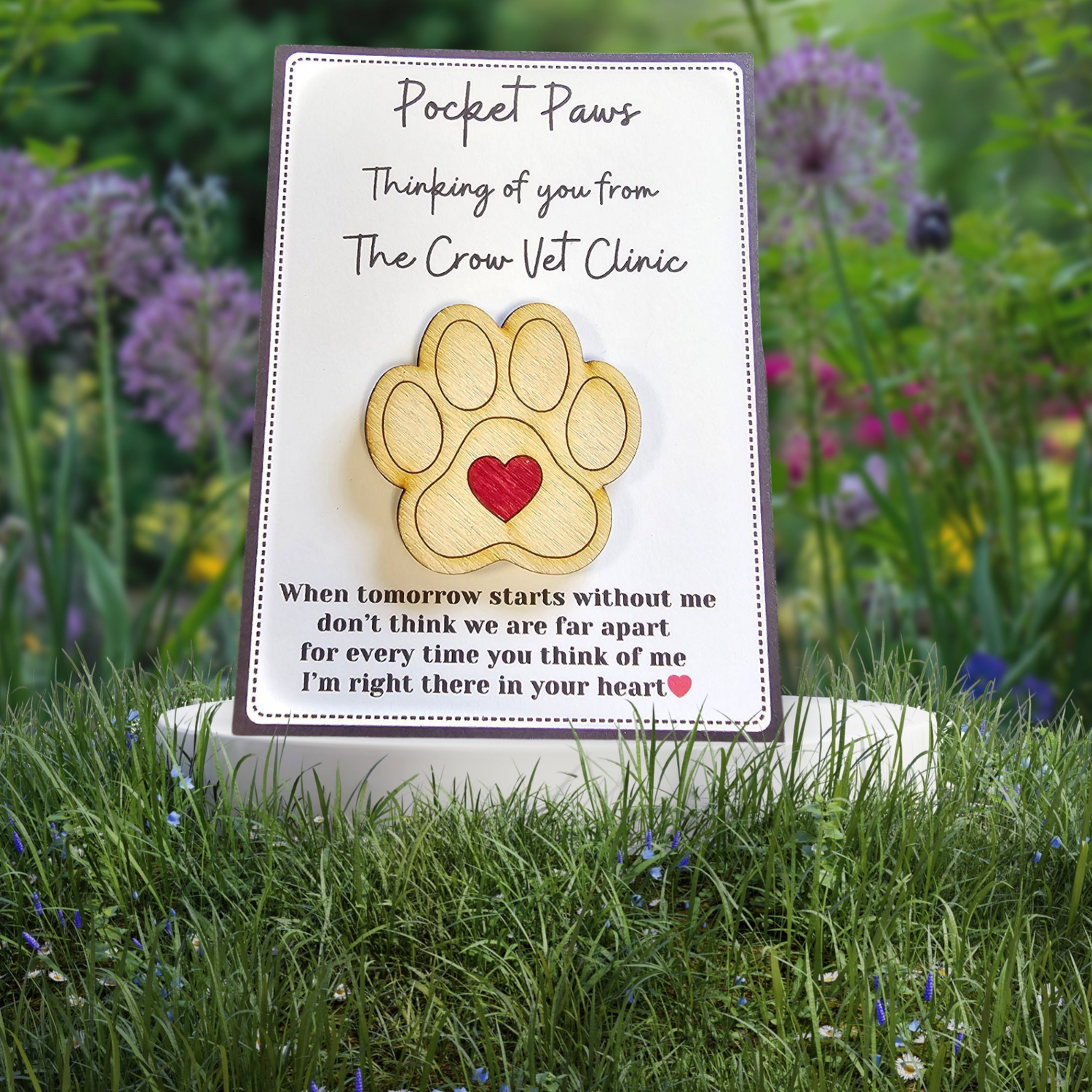 Personalized Pocket Paws