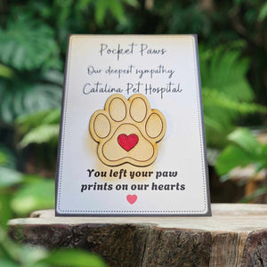 You left your pawprints - Our deepest sympathy