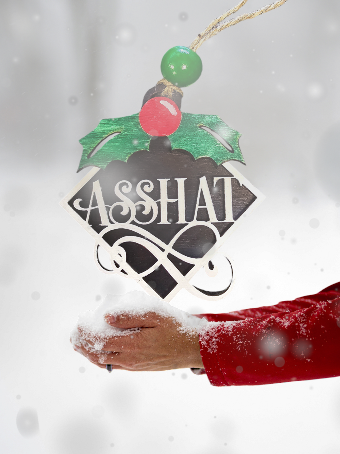 Asshat Ornament