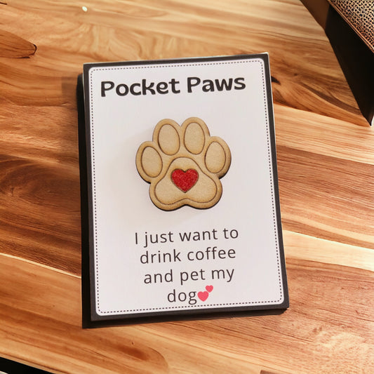 Pocket Paws - I just want to drink coffee...