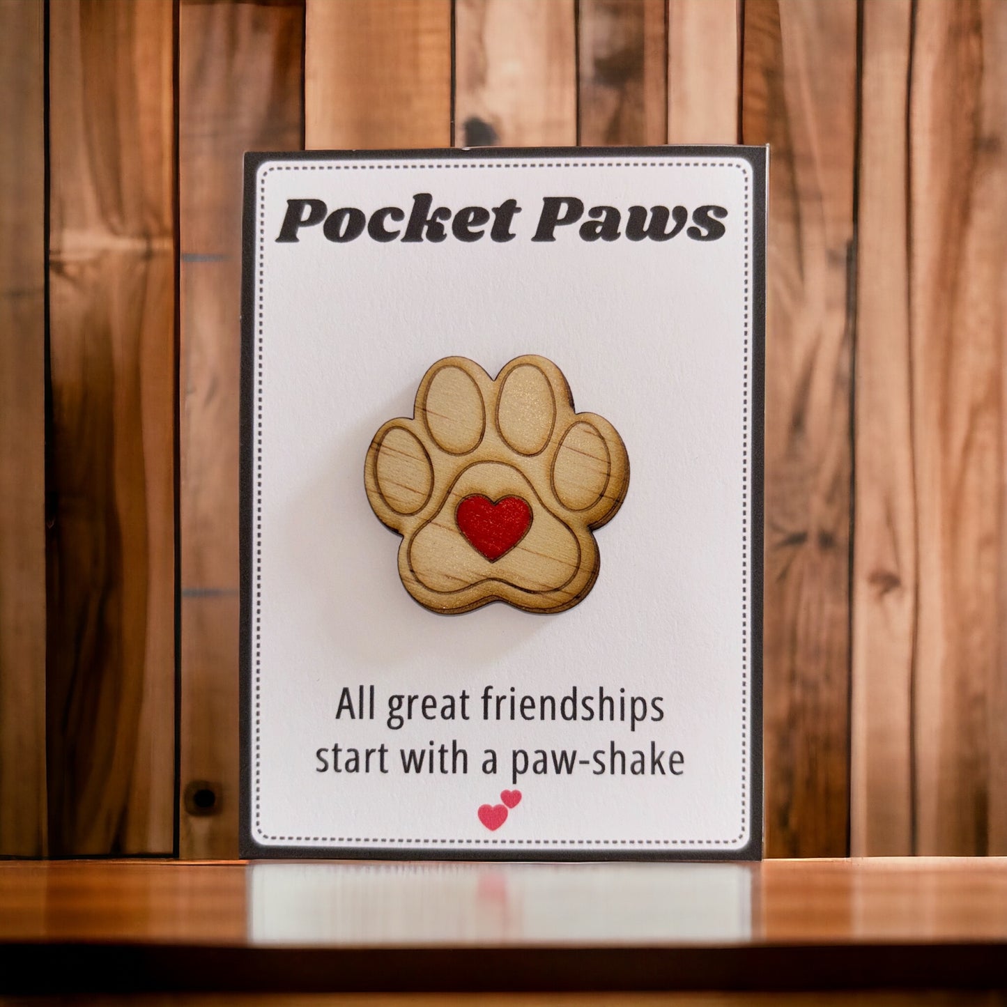 Pocket Paws - All great friendships start with a paw-shake